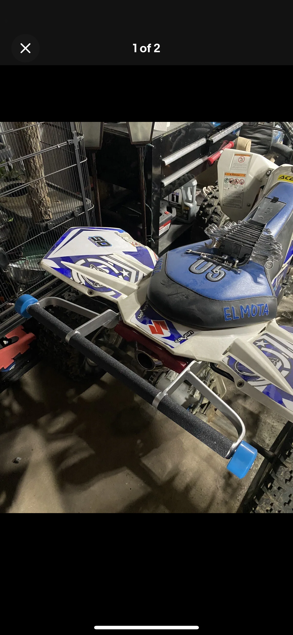 LTR 450 StepUp Bar with Wheels
