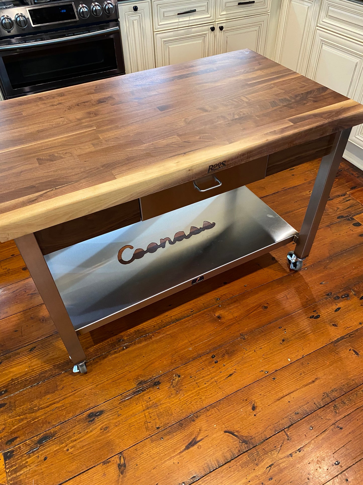 Butcher Block Kitchen Table