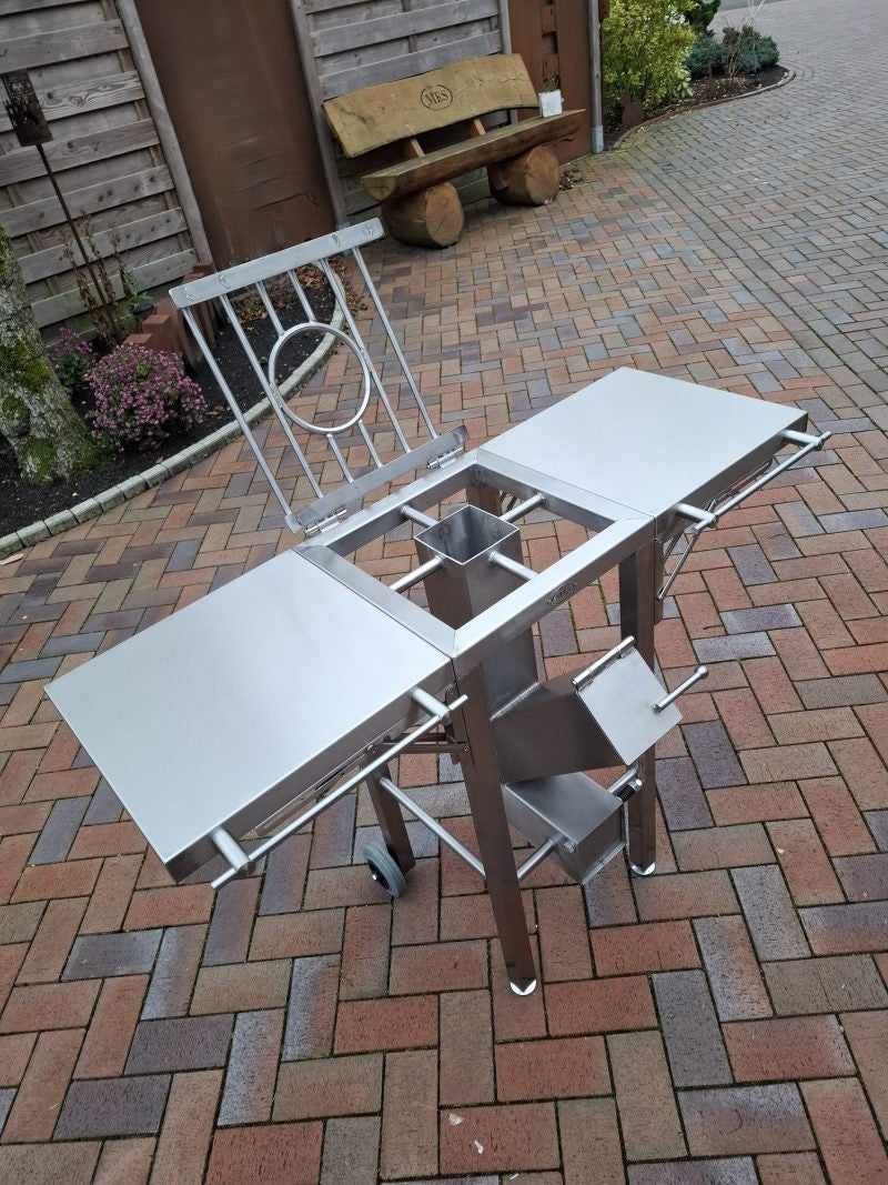 Stainless Rocket Stove Station