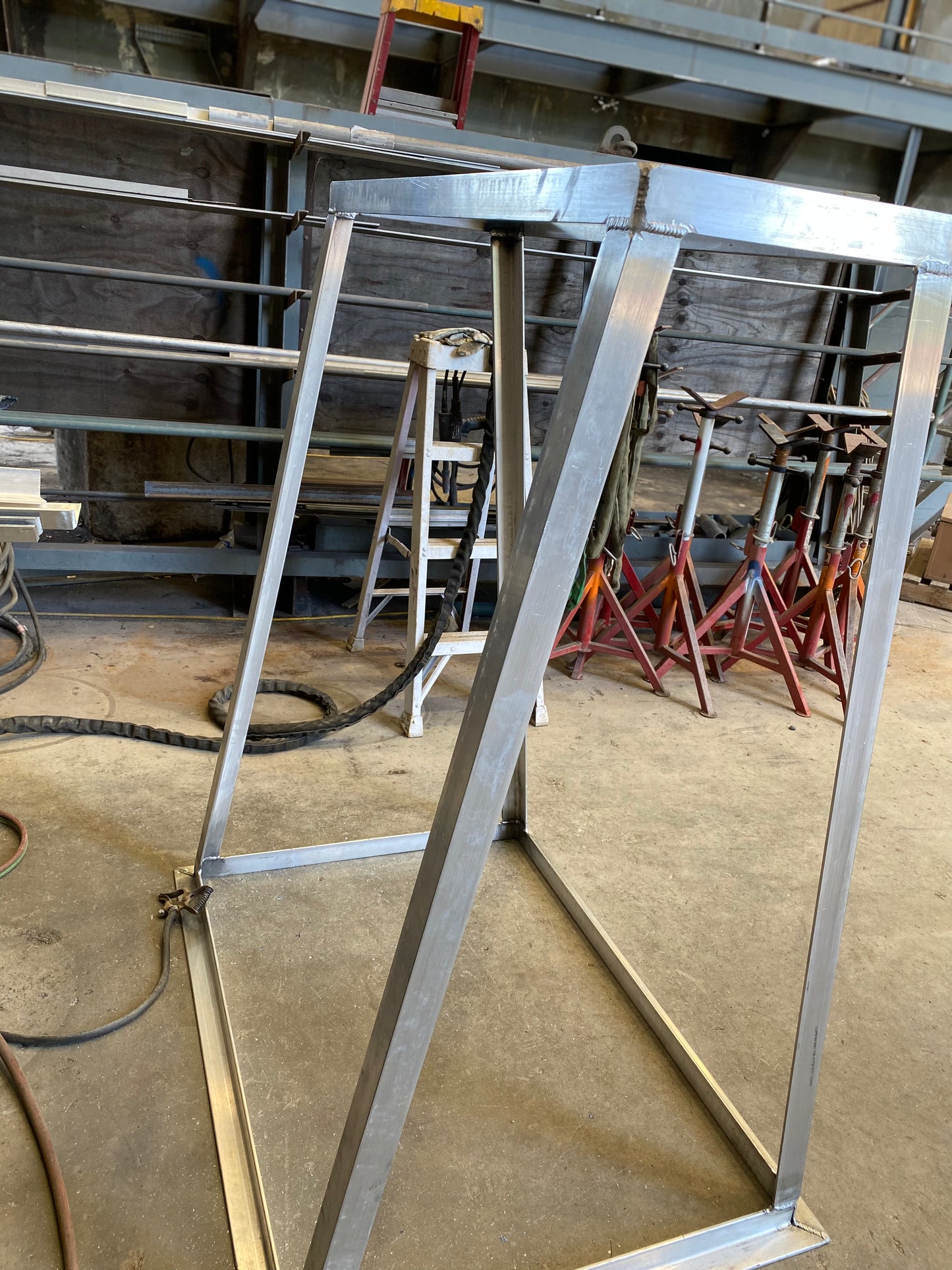 Fishing Pole rack