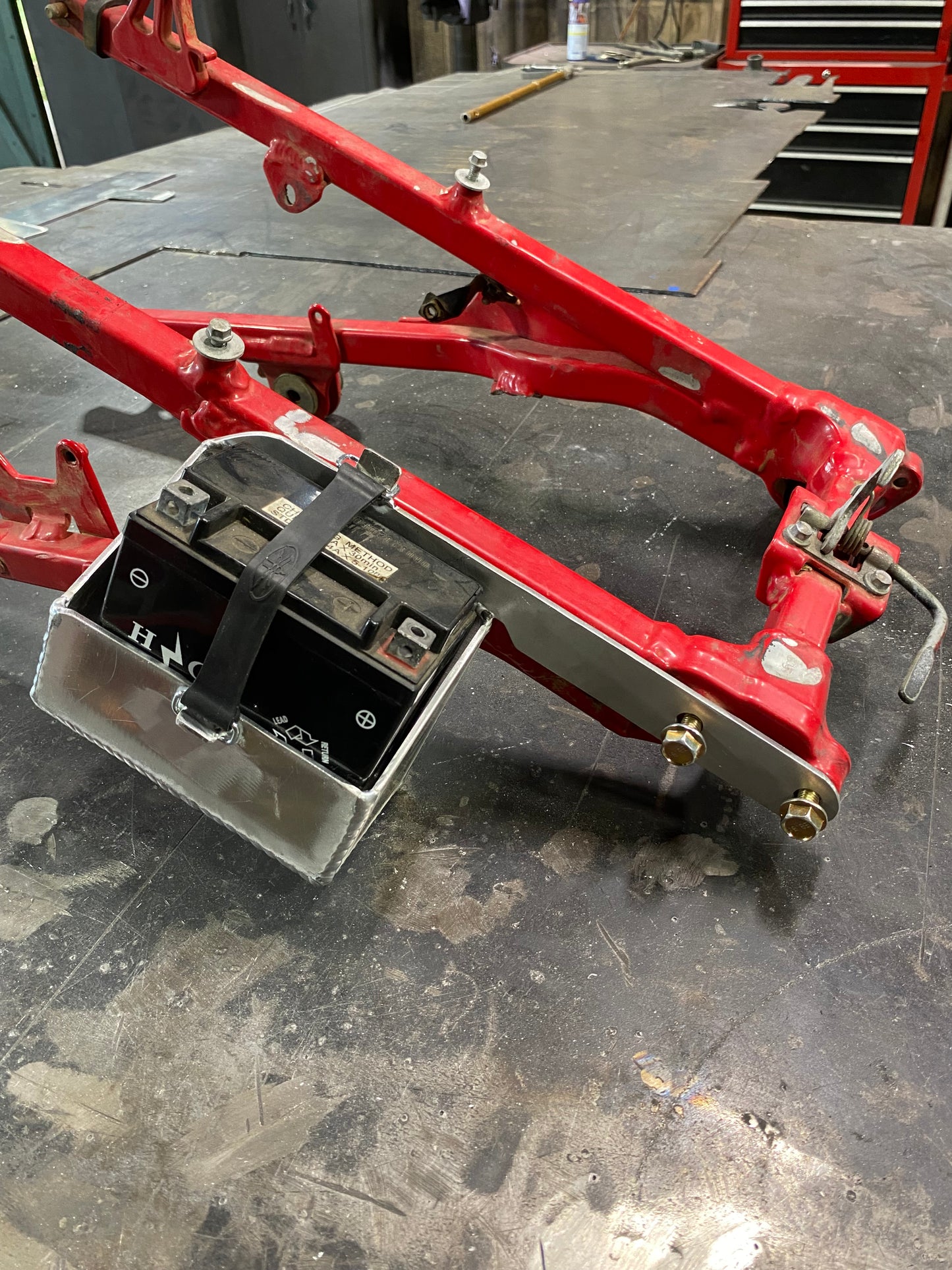 Trx450 Battery Box 04-05