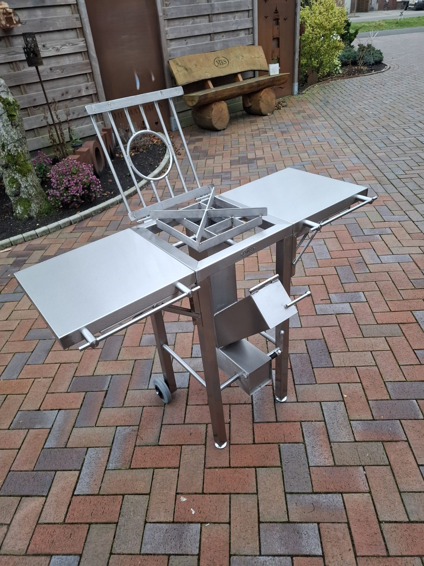 Stainless Rocket Stove Station